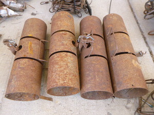 4 Round Mink Tube Traps