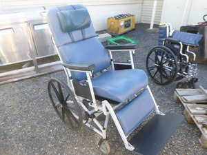 Invacare TiltRecline Deluxe Wheel Chair with Foot Board