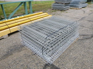 20 Pallet Racking 58 X 42 Wire Decks