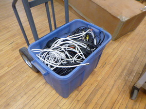 Tote of AV Cables