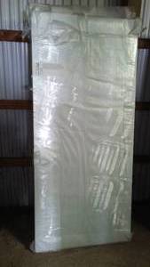 lot 709 image: Bayer Ext. Slab Door, 36 in.