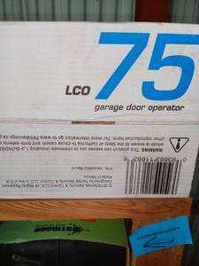 lot 730 image: Linear 75 Garage Opener with Rails.