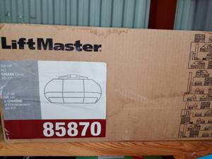 lot 731 image: Lift Master Garage Opener with Rails.