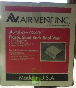 lot 774 image: Exhaust Vent, Slant Back Roof Vent. (6)
