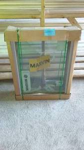 lot 822 image: Marvin Casement Window w Screen.