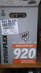 lot 863 image: Dynaflex DAP920 Exterior Sealant (10) .