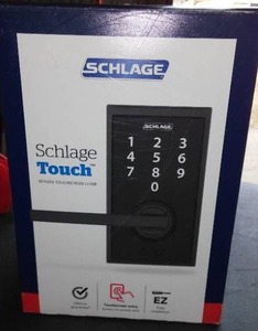 lot 873 image: Schlage Touch Keyless Entry.