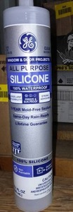 lot 866 image: GE All Purpose Silicone (12- 10 oz tubes).