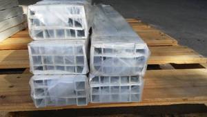 lot 680 image: Railing System Straight Pickets (5 Pkgs  15 pcs ea. ).