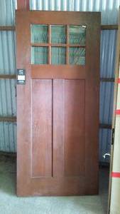 lot 987 image: Bayer 36 in. Slab Exter. Door.