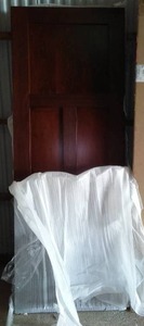 lot 103 image: Interior Door, 30 in, 3 Panel, Poplar.