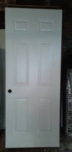 lot 693 image: Bayer 32 in. Exterior Door