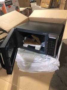 Vissani 1.6 cu. ft. Countertop with Sensor Cook Microwave in Stainless Steel Customer Returns See Pictures