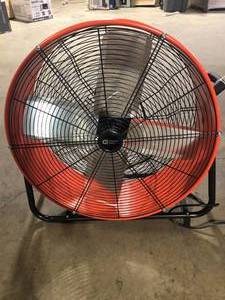Commercial Electric 24 in. 2-Speed Heavy Duty Tilt Drum Fan Customer Returns See Pictures