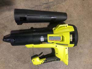 RYOBI ONE 18V 100 MPH 350 CFM Cordless Battery Variable-Speed Jet Fan Leaf Blower (Tool Only)  Customer Returns See Pictures