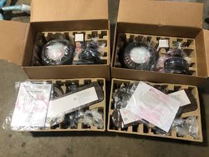 Lot of Hugger 52 in. LED Espresso Bronze Ceiling Fan   Customer Returns See Pictures