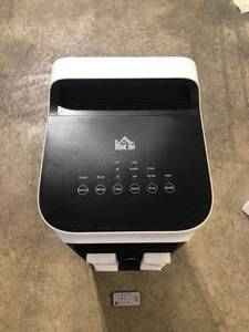 HOMCOM 1000 BTU20 BTU 2 in. Portable Air Cooler, 3-In-1 Ice Cooling Fan, Water Humidifier Unit with Remote, LED Display Customer Returns See Pictures