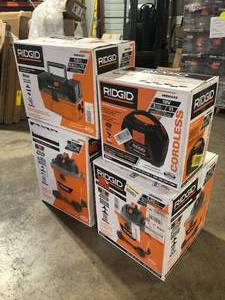 Lot of Assorted WetDry Shop Vacs Various Models and Conditions  Customer Returns See Pictures