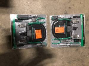 Lot of  Commercial Electric Electricians Tool Set (7-Piece) with Pouch Customer Returns See Pictures