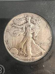 1946-S US WALKING LIBERTY HALF DOLLAR SLABBED