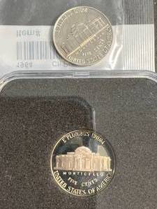2 US JEFFERSON NICKELS