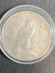 1928-S US PEACE SILVER DOLLAR IN AIRTITE