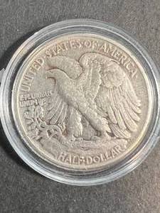 1944 US WALKING LIBERTY HALF DOLLAR IN AIRTITE
