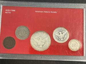 AMERICANA SERIES 5 COIN SET