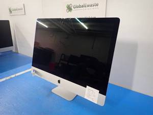 lot 4 image: Apple&nbspiMac18,3 A1419 AIO PC &nbspINTEL CORE I5-7500 3.4 Ghz  16GB DDR4 SDRAM  500GB HDD  Includes IOS and CAB-AC power cable  chips and cracks in screen