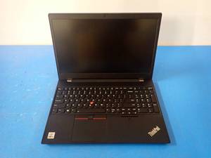 lot 22 image: Lenovo&nbspThinkPad T15p Gen 1 Laptop &nbspINTEL CORE I5-10300H 2.5 Ghz  16GB DDR4 SDRAM  256GB SSD  15.6 screen with 1920 x 1080 HD Resolution  NO OS  No Charger  crack on left vent
