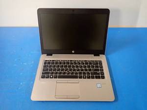 lot 26 image: HP EliteBook 840 G3 &nbspIntel(R) Core(TM) i5 6200U CPU  2.30 GHz  8GB DDR4 SDRAM  500GB HD  14.0 screen with 1366 x 768 Resolution  No Battery  No Charger  light scratch on screen 