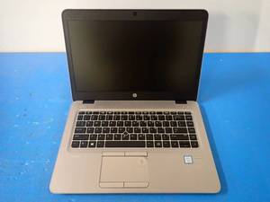 lot 27 image: HP EliteBook 840 G3 Laptop &nbspIntel(R) Core(TM) i5 6200U CPU  2.30 GHz  8GB DDR4 SDRAM  500GB HD  14.0 screen with 1366 x 768 Resolution  No OS  No Charger  Light scratch on screen 