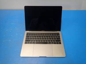 lot 53 image: Apple&nbspMacBookPro15,2 A1989 &nbspINTEL CORE I5-8259U 2.3 Ghz  8GB LPDDR3 RAM  251GB SSD  13.3 screen with 2560 x 1600 Resolution  Includes IOS  No Charger &nbspLight scratches on top and bottom of case,&nbspLight key marks on screen
