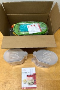 lot 166 image: Brand New Cooks Essentials Electric Mandoline 