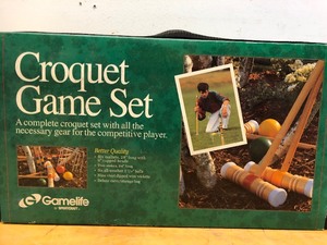 lot 237 image: Brand New Sportcraft Croquet Set