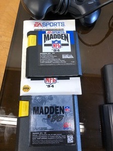 lot 262 image: Sega Genesis Video Game System & Games
