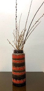 lot 313 image: Large Vintage Mid Century West German Ceramic Art Pottery Vase