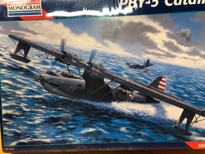 lot 300 image: Brand New Large Monogram PBY-5 Catalina Military Airplane