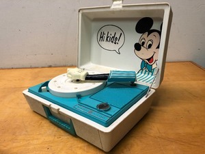 lot 297 image: Working Vintage MICKEY MOUSE Record Player