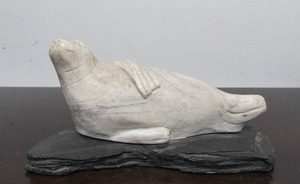 lot 40 image: Hand Carved Stone Seal Carving