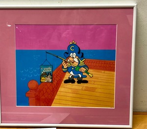 lot 331 image: Vintage 1980s Original Production Cels for Capn Crunchs Vanilly Crunch Cereal Commercial
