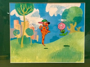 lot 334 image: Vintage 1980s Original Production Cel for Quisp Cereal Commercial