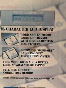 lot 341 image: New in Box BROTHER Model SX-4000 Electronic LCD Typewriter