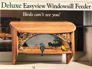lot 343 image: Brand New Easy View Windowsill Bird Feeder