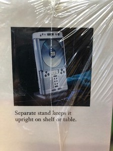 lot 356 image: 2 Brand New Sealed SHARPER IMAGE Waterproof CD Player Shower Companion