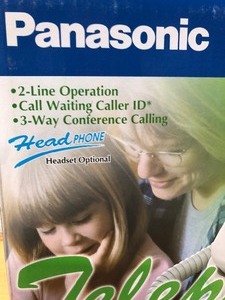 lot 357 image: 2 Brand New Sealed Panasonic KX-TSC12W Integrated Telephone Systems