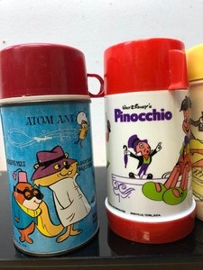 lot 371 image: Lot of 5 Vintage Lunchbox Thermoses #11