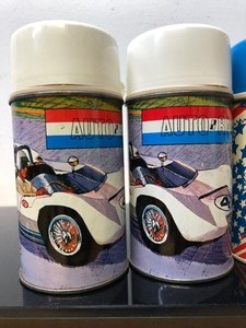 lot 375 image: Lot of 5 Vintage Lunchbox Thermoses #15