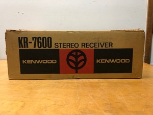 lot 396 image: Nice Working Vintage KENWOOD Model KR-7600 Stereo Tuner Amplifier