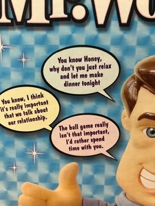lot 429 image: New in Box MR WONDERFUL Talking Figure